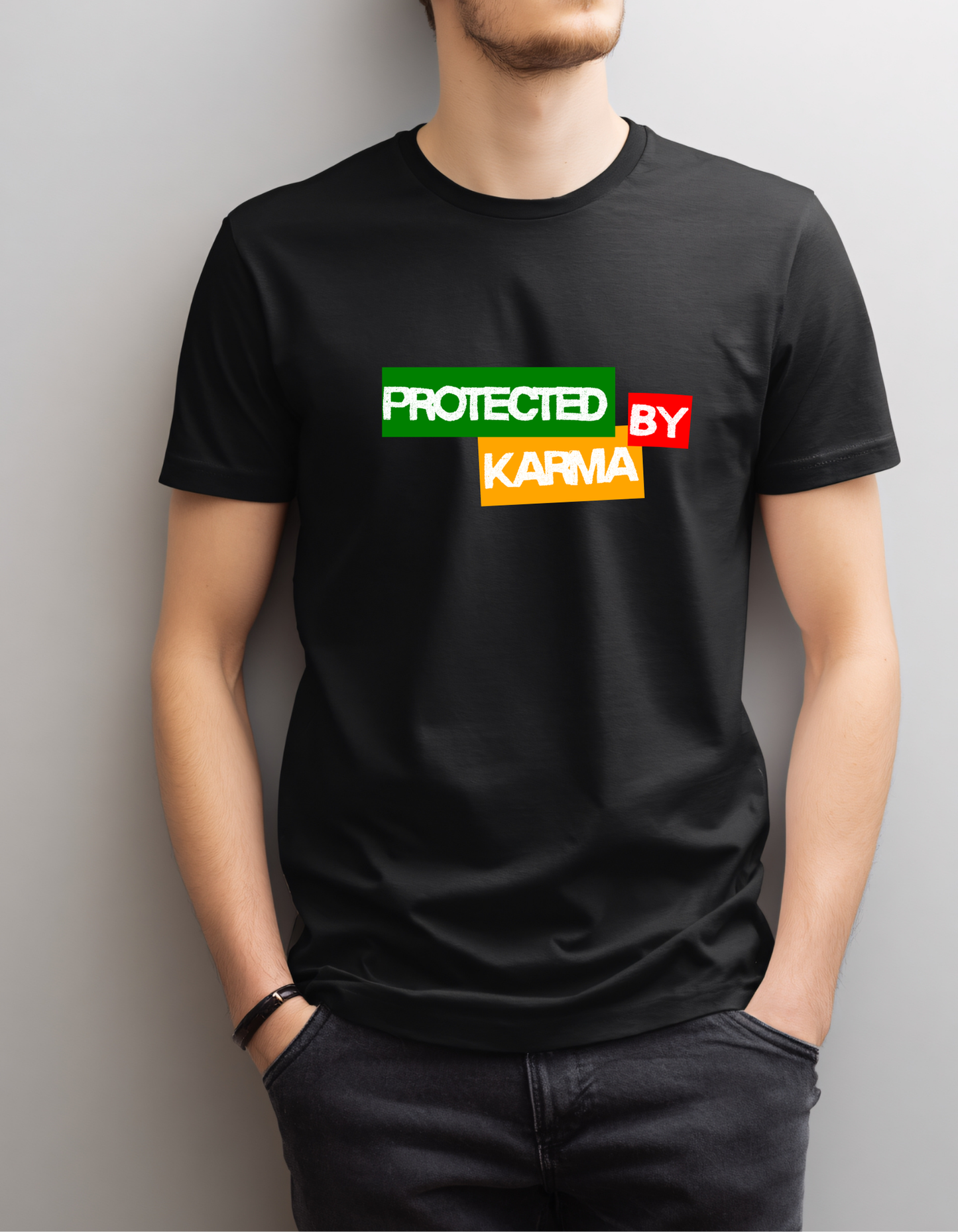 Protected By Karma -  Premium T-shirt
