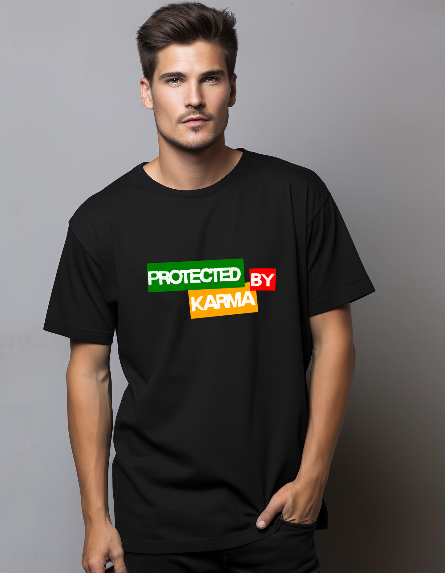 Protected By Karma -  Premium T-shirt