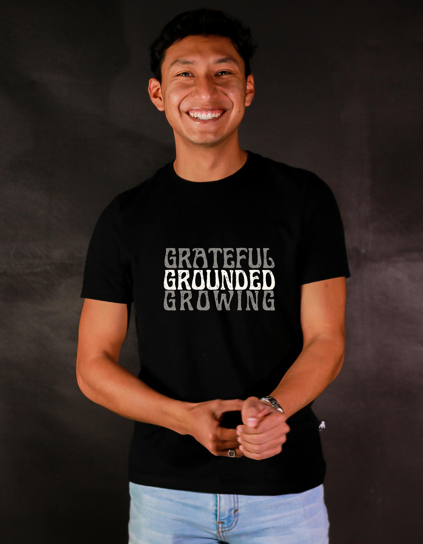 Grateful – Black Premium T-Shirt