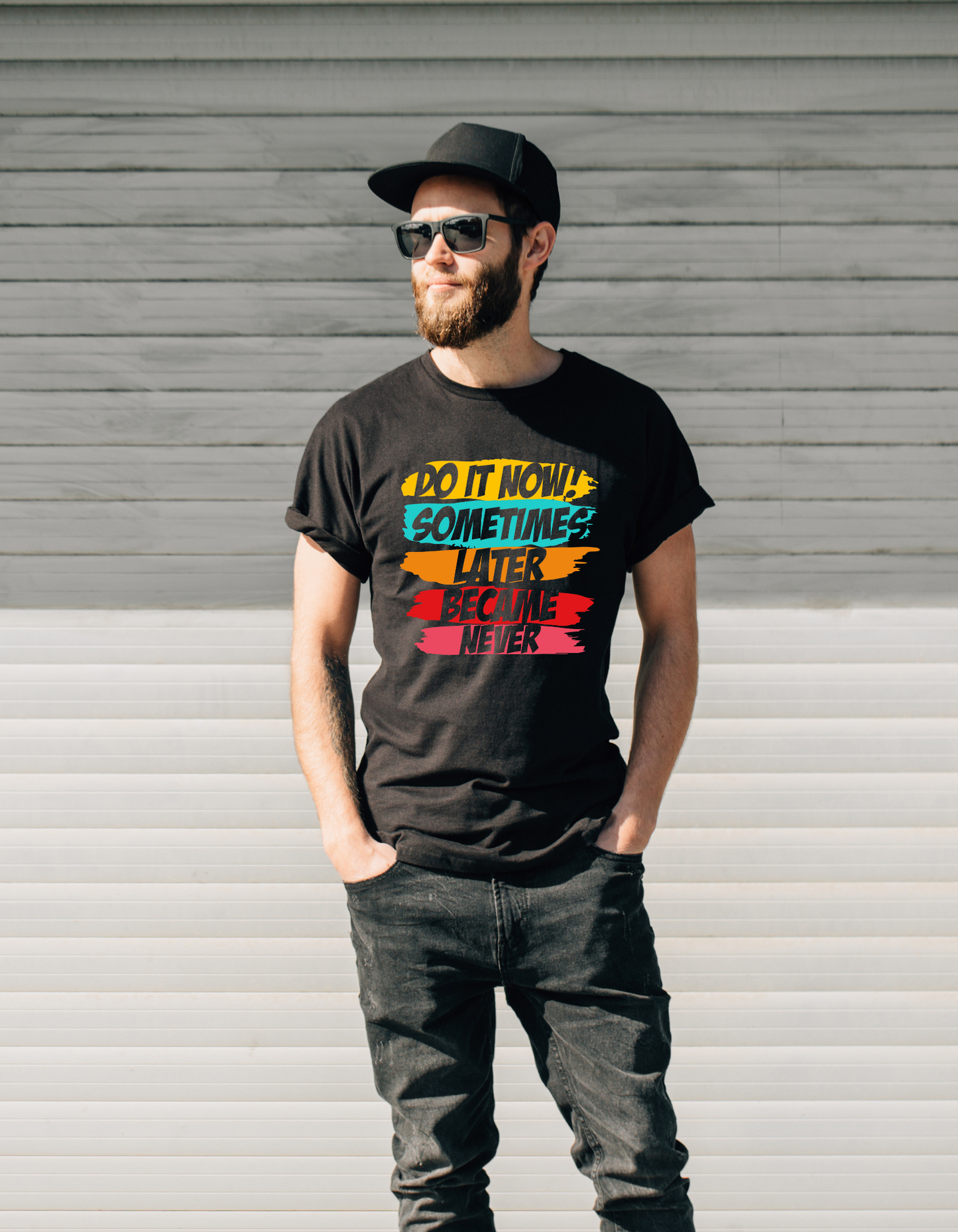 Do It Now – Black Premium T-Shirt