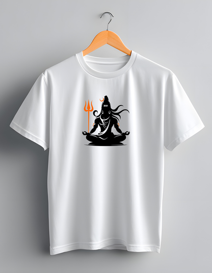 Shiva – White Premium T-Shirt